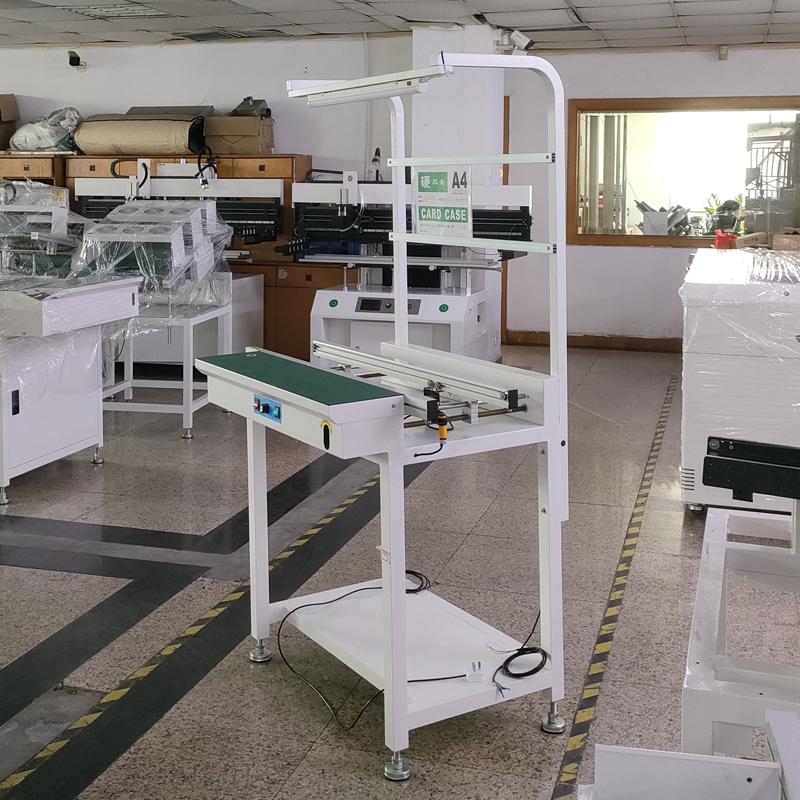 smt设备晟典接驳台带灯架