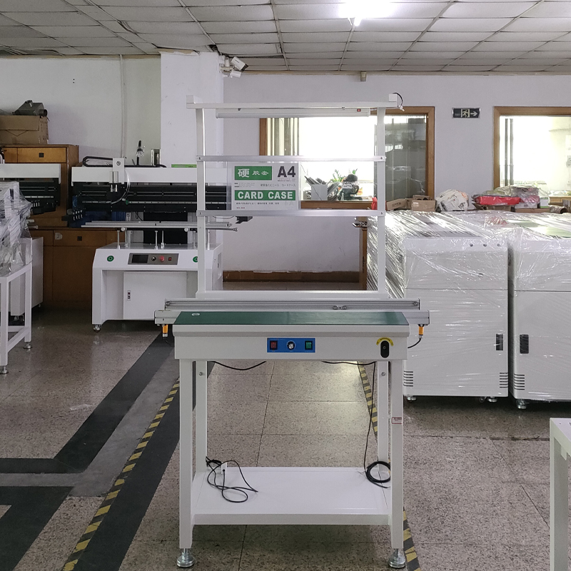 smt设备晟典接驳台带灯架